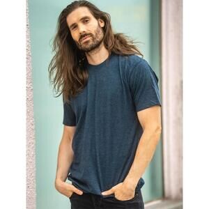 Fresh Clean Threads Navy Crew Neck - XL